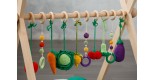 Развивающий коврик BabyGym  - Овощи FULL